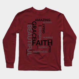 christian bible verse Long Sleeve T-Shirt